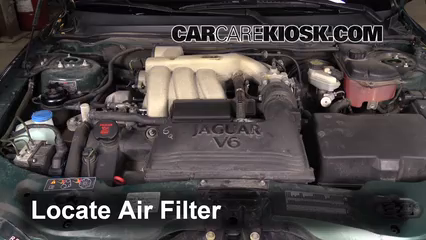 2005 Jaguar X-Type 3.0L V6 Sedan Air Filter (Engine) Check